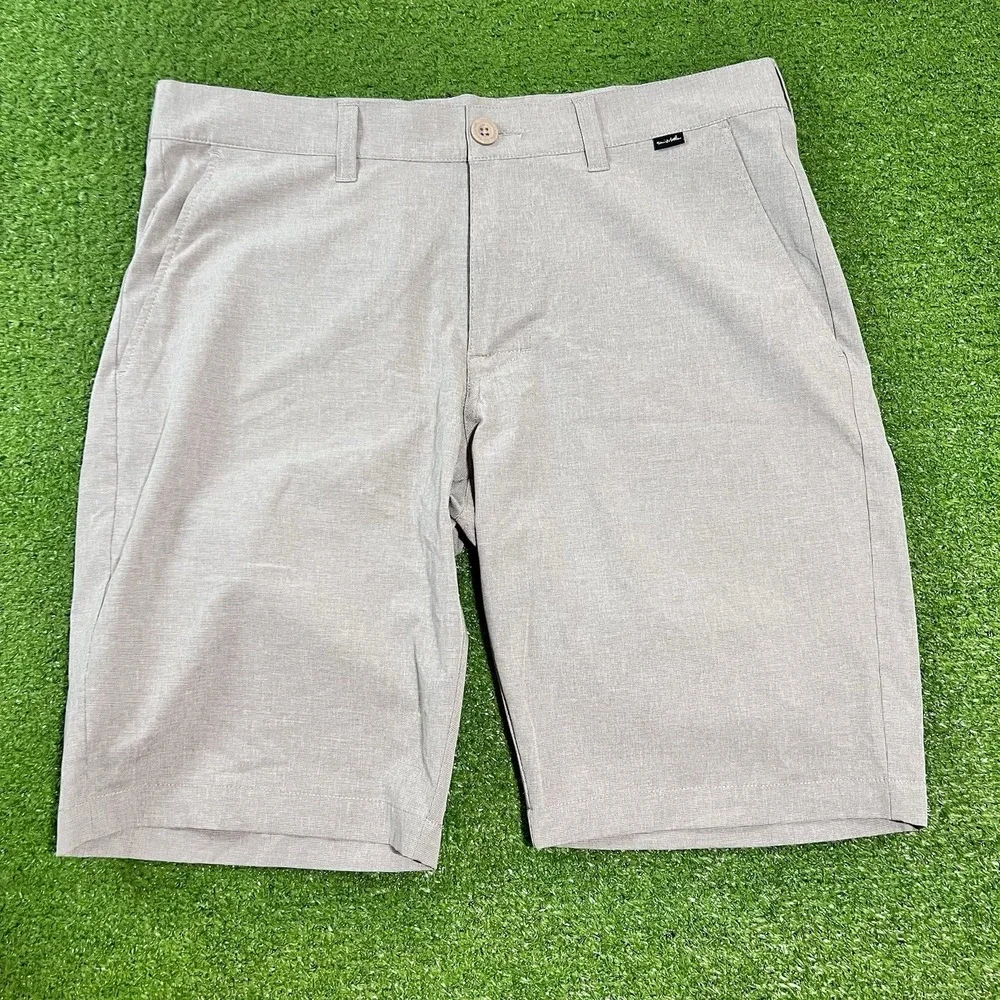 Travis Mathew Bermuda Grey Golf Short Size 38 10